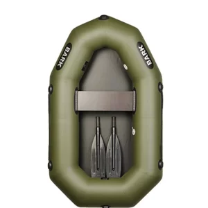 Надувний човен Барк В-240 без сланів (купити двомісний човен для рибалки)